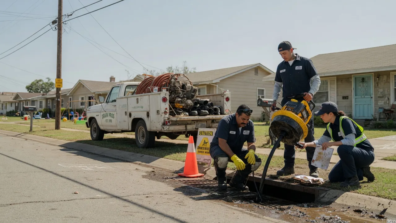 Drain Cleaning in Kellyville, OK near me